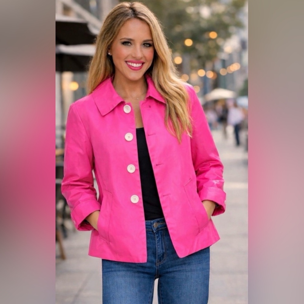 Like NEW! Lauren Ralph Lauren Pink Jacket